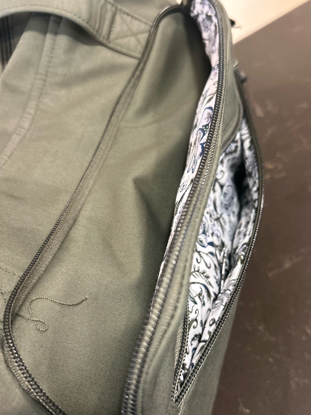 Vera Bradley Cotton Weekender Travel Duffel Bag - Picture 9 of 14
